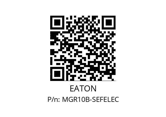   EATON MGR10B-SEFELEC