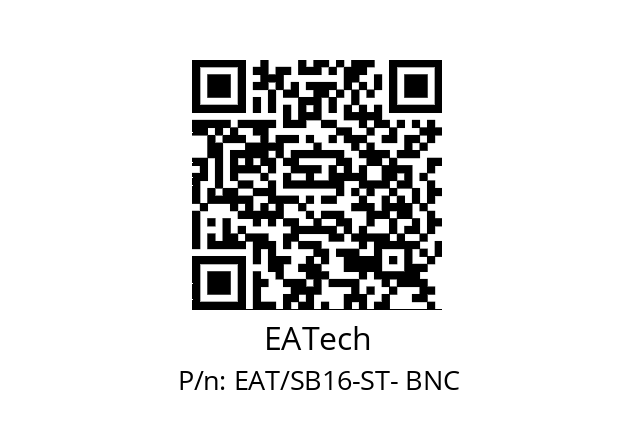   EATech EAT/SB16-ST- BNC