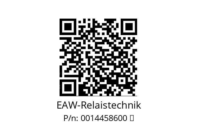   EAW-Relaistechnik 0014458600 	