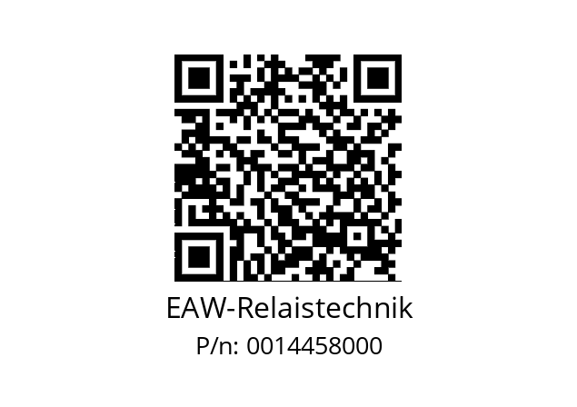   EAW-Relaistechnik 0014458000