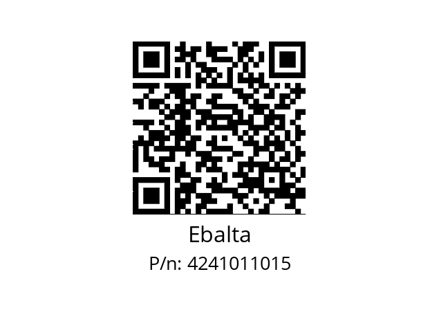   Ebalta 4241011015