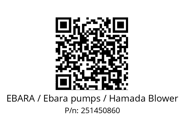   EBARA / Ebara pumps / Hamada Blower 251450860