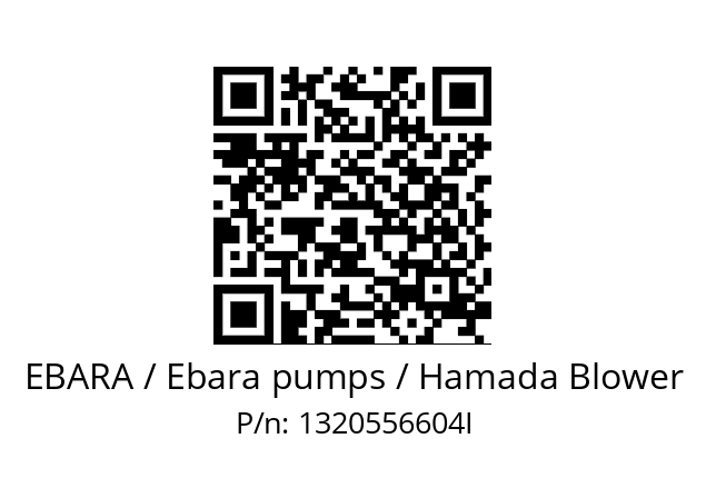   EBARA / Ebara pumps / Hamada Blower 1320556604I