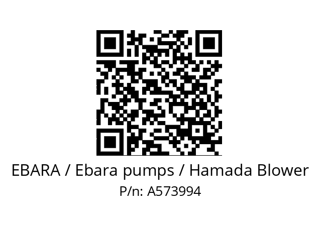   EBARA / Ebara pumps / Hamada Blower A573994