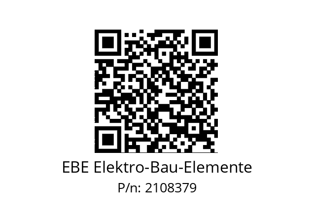   EBE Elektro-Bau-Elemente 2108379