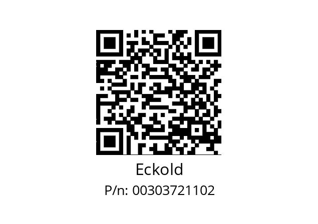   Eckold 00303721102