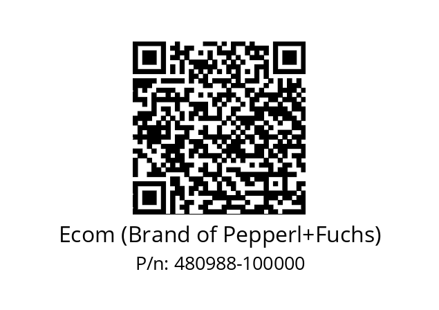   Ecom (Brand of Pepperl+Fuchs) 480988-100000