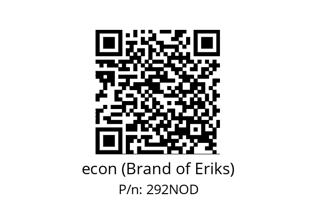   econ (Brand of Eriks) 292NOD