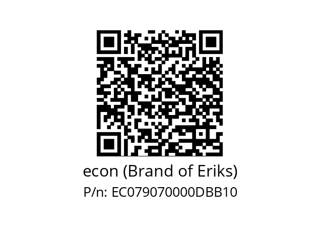   econ (Brand of Eriks) EC079070000DBB10