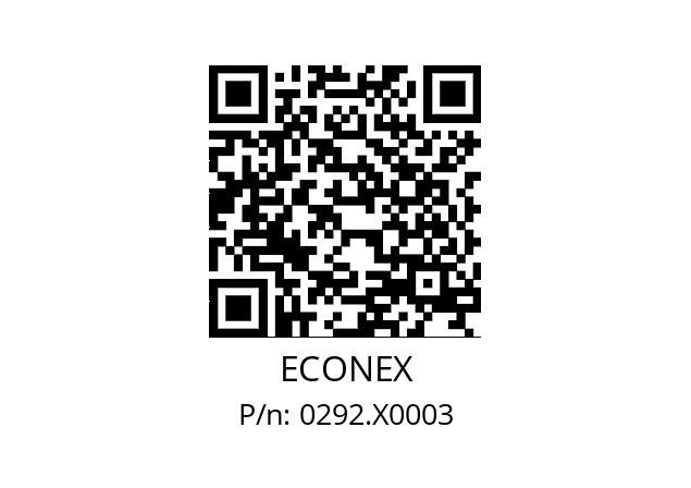   ECONEX 0292.X0003