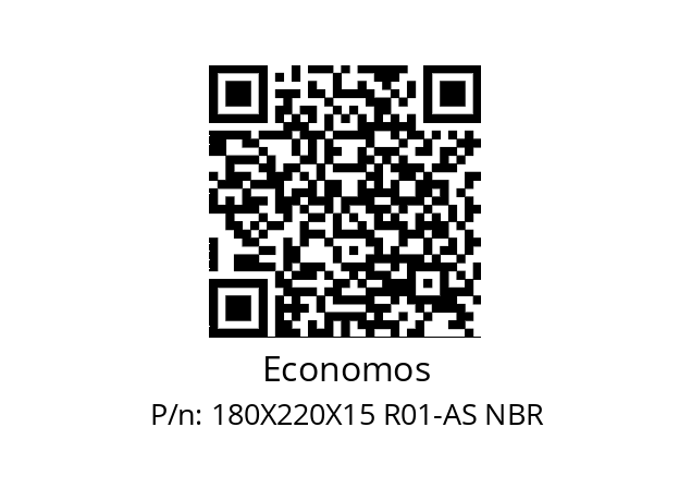   Economos 180X220X15 R01-AS NBR