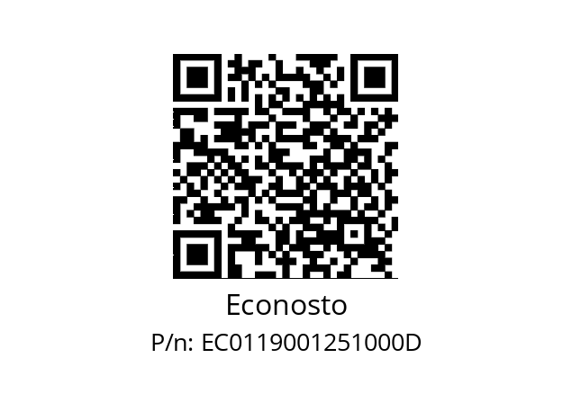   Econosto EC0119001251000D