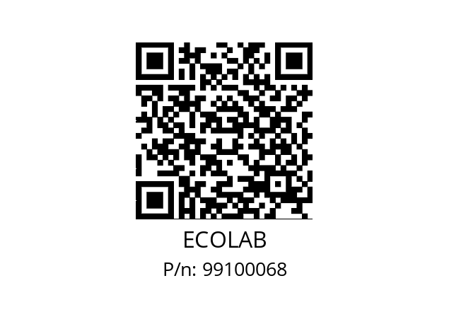   ECOLAB 99100068