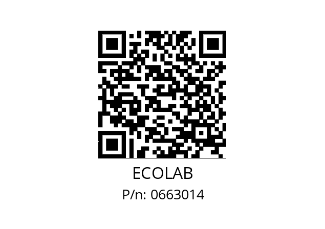   ECOLAB 0663014