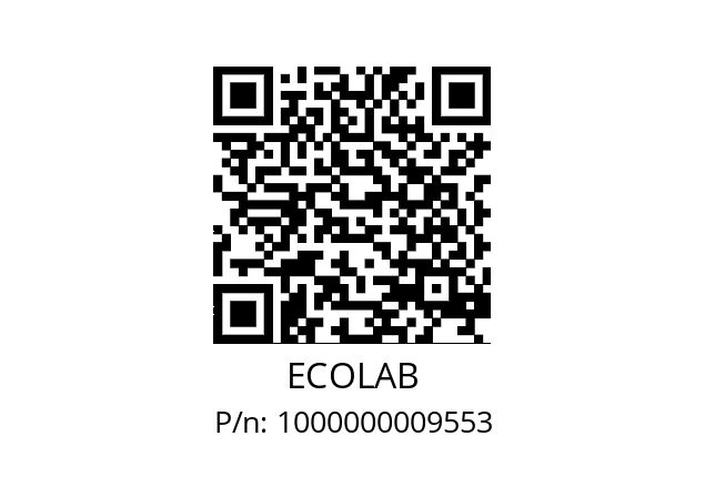   ECOLAB 1000000009553