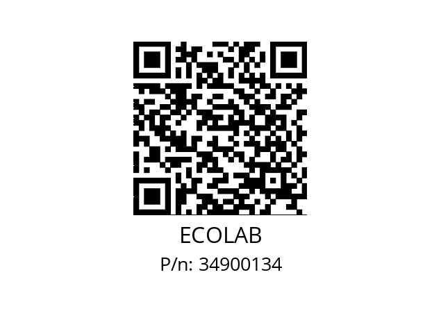   ECOLAB 34900134