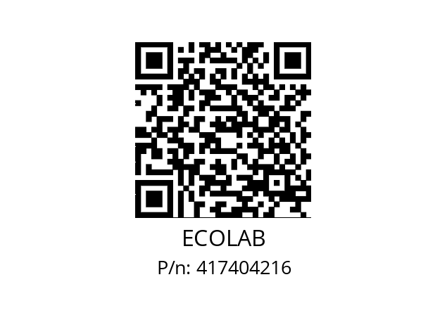   ECOLAB 417404216