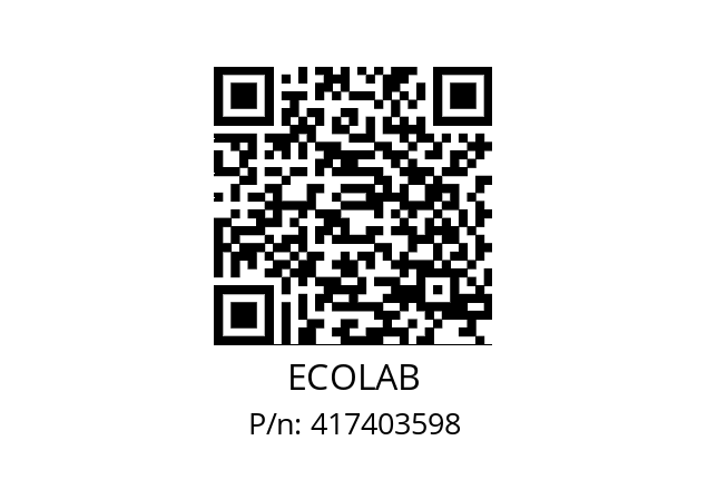   ECOLAB 417403598