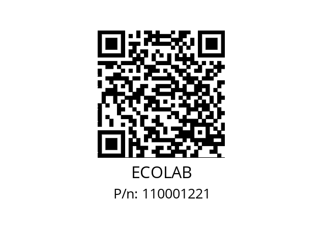   ECOLAB 110001221