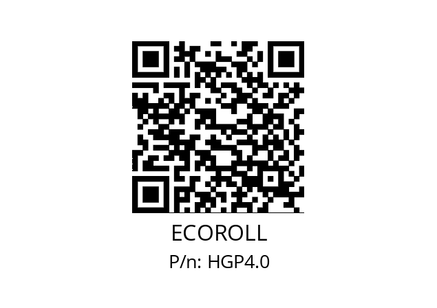   ECOROLL HGP4.0