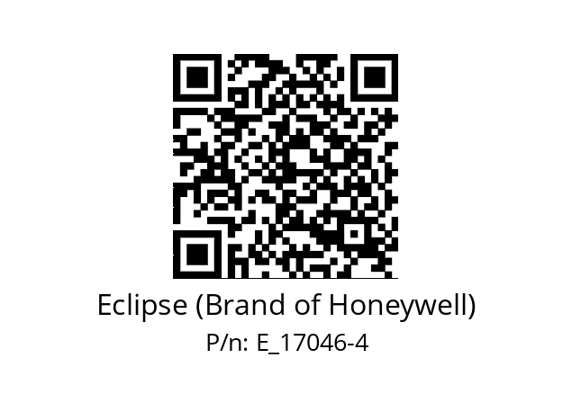   Eclipse (Brand of Honeywell) E_17046-4