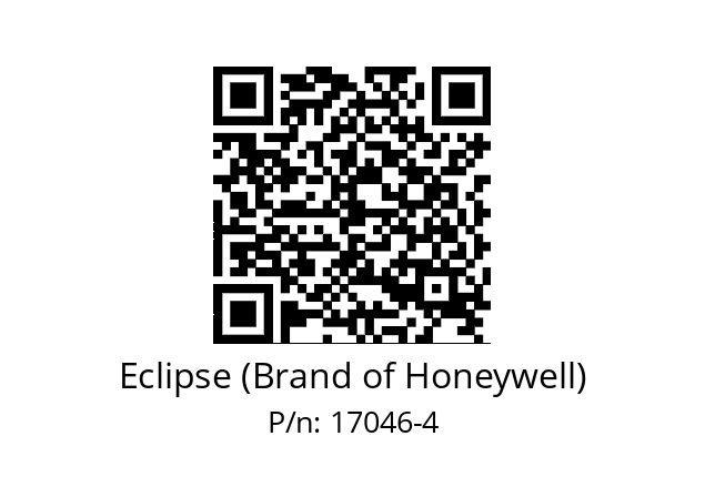   Eclipse (Brand of Honeywell) 17046-4