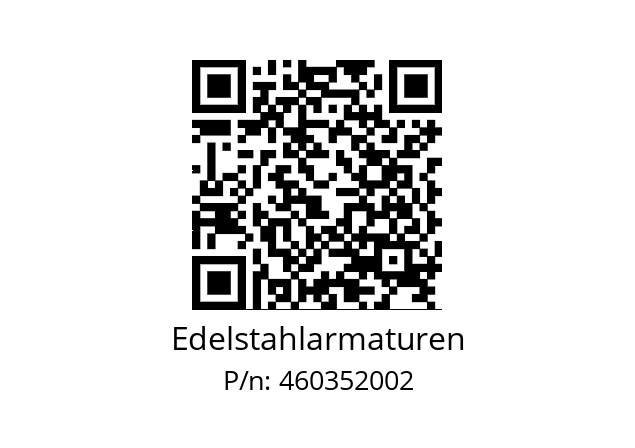   Edelstahlarmaturen 460352002