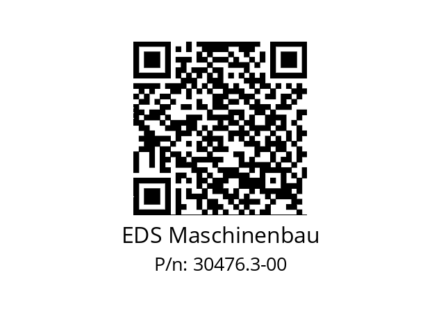   EDS Maschinenbau 30476.3-00