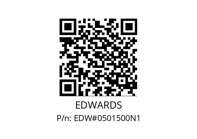   EDWARDS EDW#0501500N1