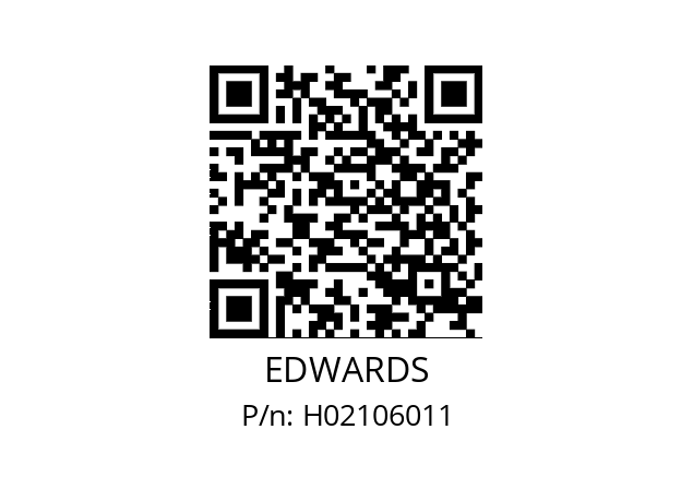   EDWARDS H02106011