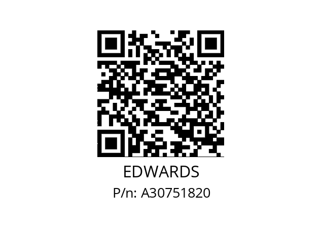   EDWARDS A30751820