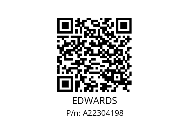   EDWARDS A22304198