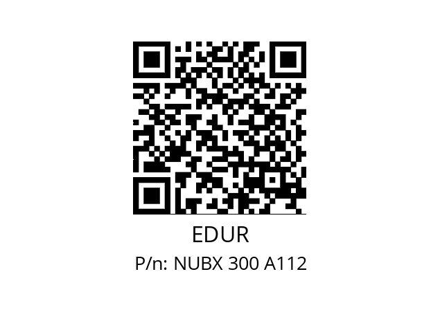   EDUR NUBX 300 A112