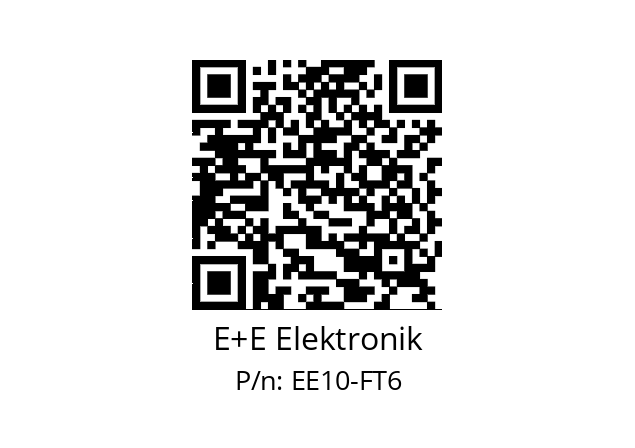   E+E Elektronik EE10-FT6