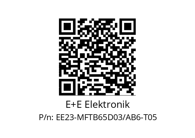   E+E Elektronik EE23-MFTB65D03/AB6-T05