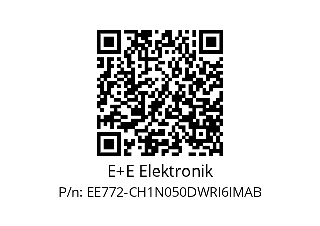   E+E Elektronik EE772-CH1N050DWRI6IMAB