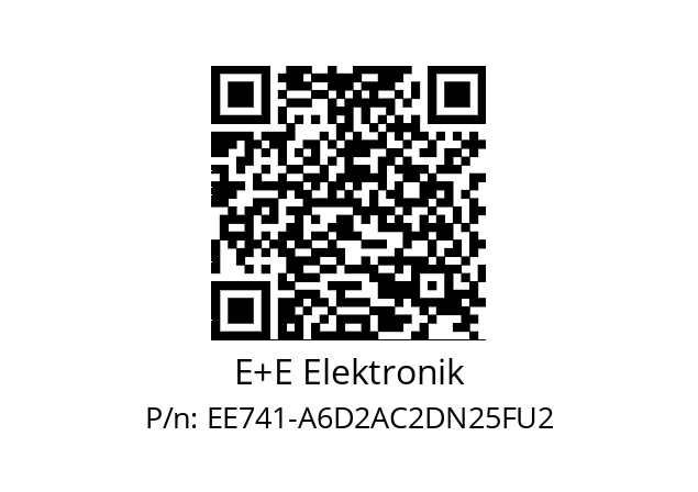   E+E Elektronik EE741-A6D2AC2DN25FU2