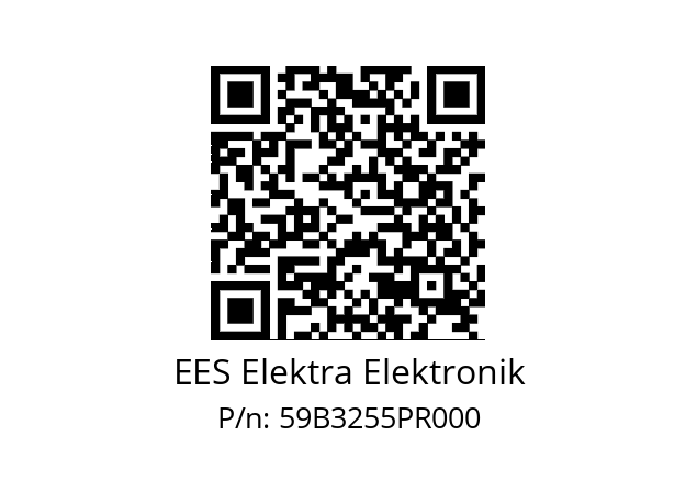   EES Elektra Elektronik 59B3255PR000