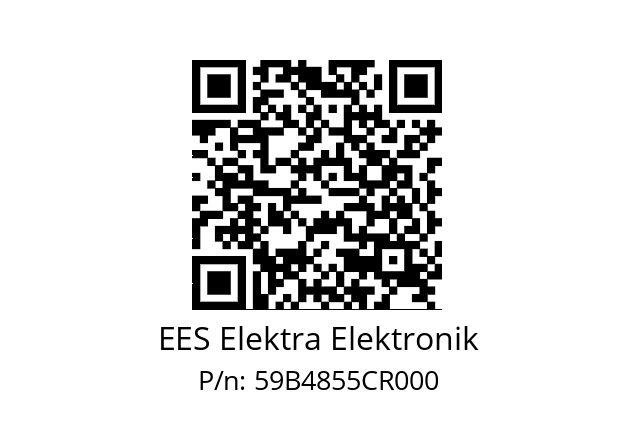   EES Elektra Elektronik 59B4855CR000