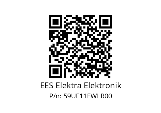   EES Elektra Elektronik 59UF11EWLR00