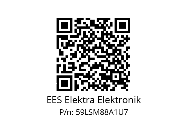   EES Elektra Elektronik 59LSM88A1U7