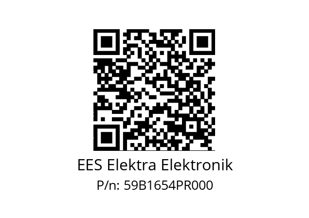   EES Elektra Elektronik 59B1654PR000