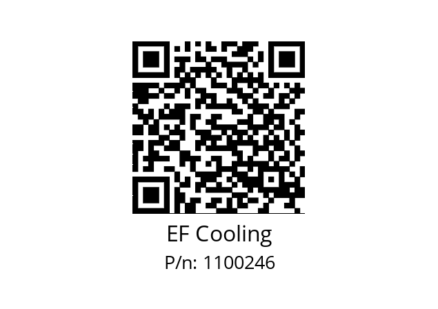   EF Cooling 1100246