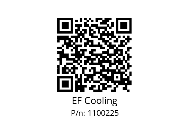   EF Cooling 1100225