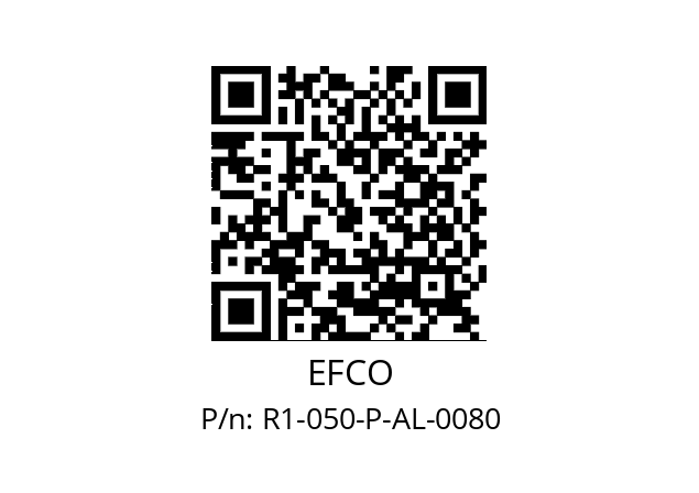   EFCO R1-050-P-AL-0080