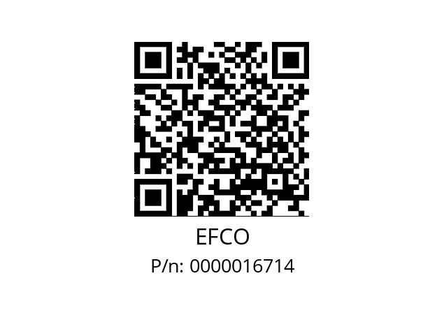   EFCO 0000016714