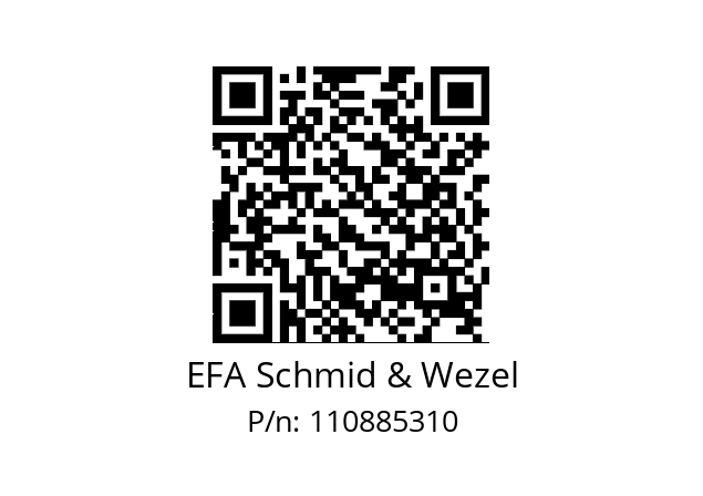   EFA Schmid & Wezel 110885310