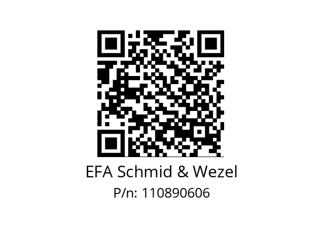   EFA Schmid & Wezel 110890606