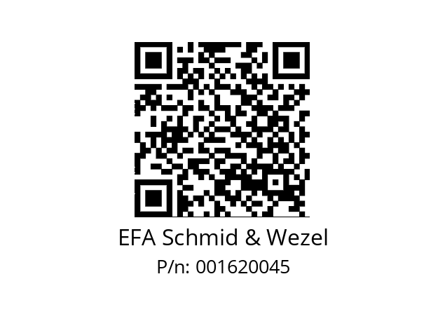   EFA Schmid & Wezel 001620045