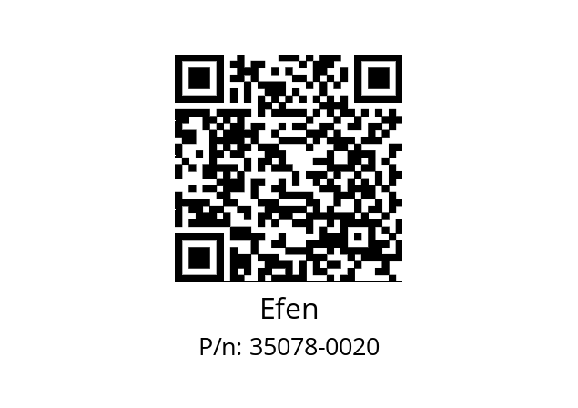   Efen 35078-0020